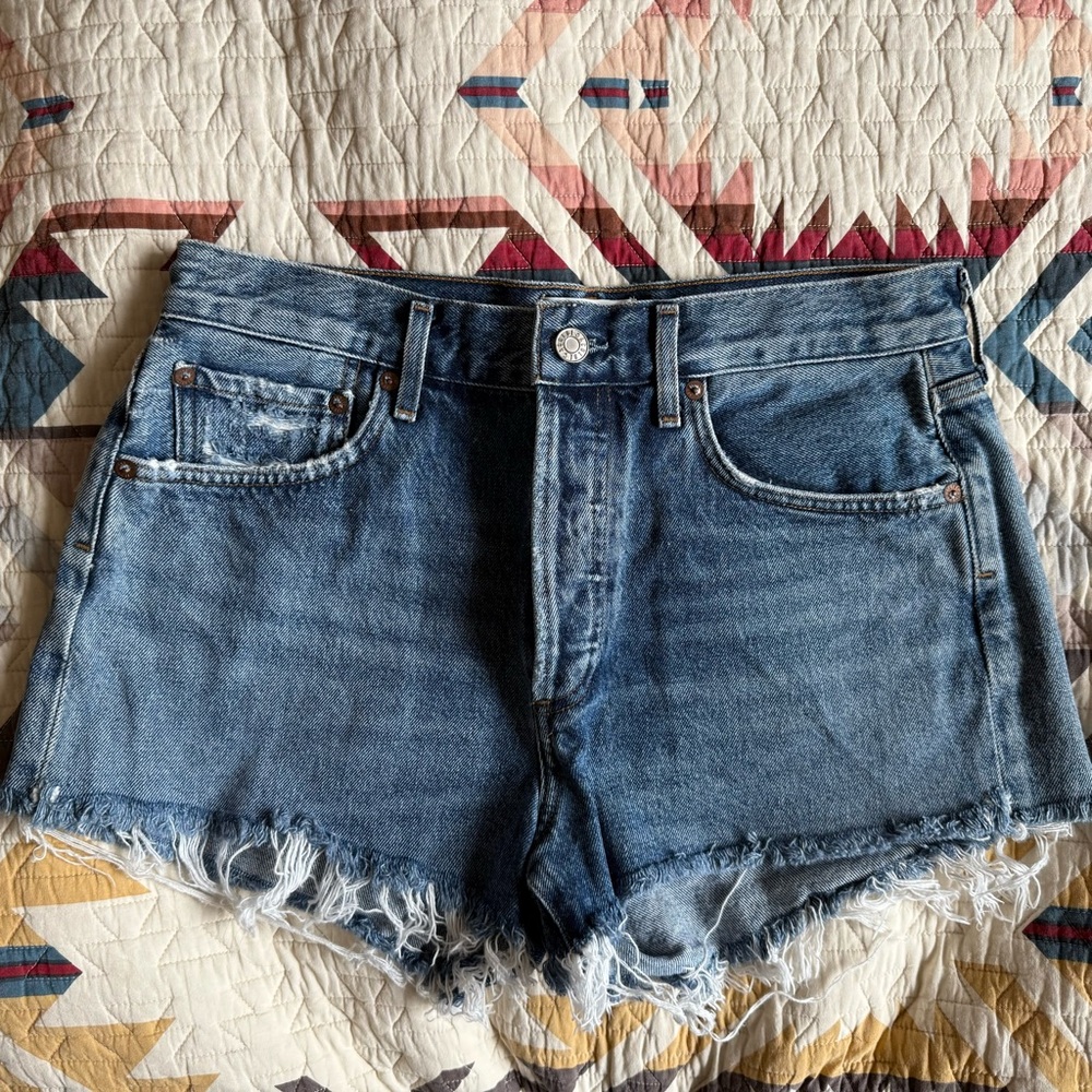 Agolde Parker Vintage Cut Off Short in Lowkey | Agolde A026C-1141 | Sz: 27